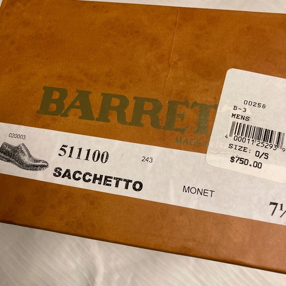 Barrett of Italy Cap Toe Lace-ups   7.5 main image 4